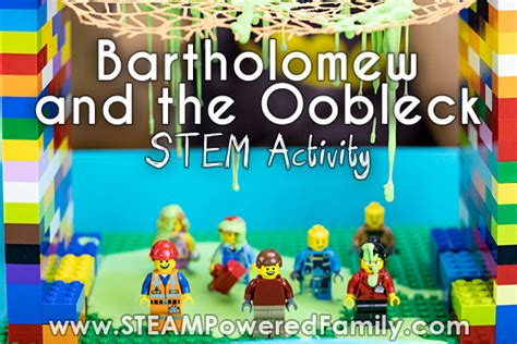 Bartholomew and the Oobleck STEM Activity with LEGO