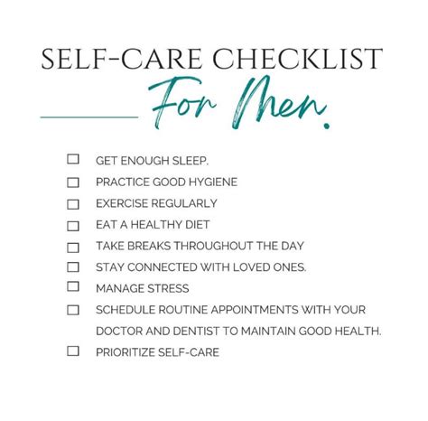 21 Self Care Checklists to Take Care of Your Daily Needs