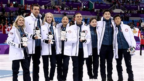 USA wins bronze in Olympic team figure skating | abc10.com