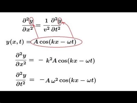 Physics - Mechanics: Mechanical Waves (10 of 21) The Wave Equation in 1 ...