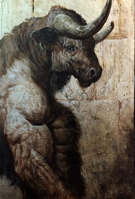 Minotaur by LiamSharp on DeviantArt