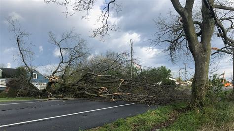 PHOTOS: Possible tornado causes big damage in lower Delaware