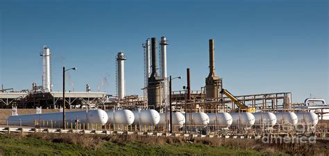 Natural Gas Processing Plant Photograph by Inga Spence | Fine Art America