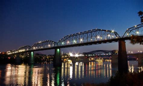 Walnut Street Bridge at Night | Walnut Street Bridge taken f… | Flickr