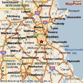 Hyde Park, Massachussetts Area Map & More