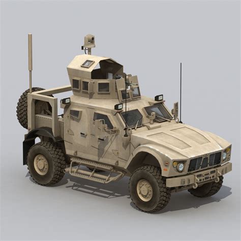 3d matv vehicle army model