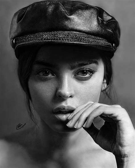 Drawing Topics, Charcoal Art, Female Reference, Hyperrealism, Art ...