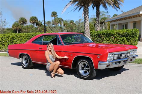 Used 1966 CHEVY IMPALA Impala For Sale ($19,500) | Muscle Cars for Sale Inc. Stock #2127