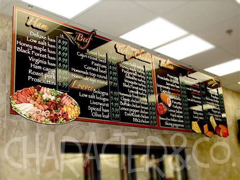 Deli Menu Board