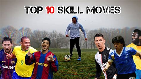 Learn 10 Football Skills of 10 BEST PLAYERS EVER! Tutorial | UFS2000 - YouTube