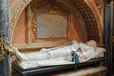 Tomb of St James in Santiago De Compostela, Spain. Editorial Photo ...