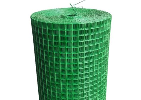 Green PVC Coated Welded Wire Mesh Fencing