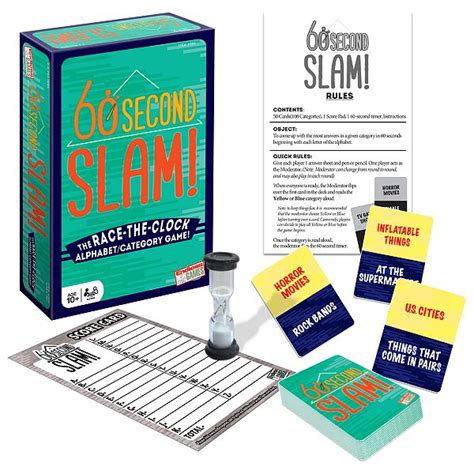 60-Second Slam! Board Game by Endless Games