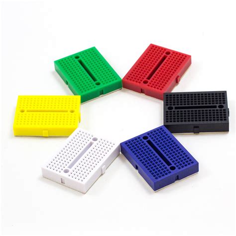 Colourful Mini Breadboard – Pimoroni