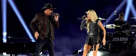 Jason Aldean Was Scared for Carrie Underwood's Safety During ACM Awards Performance