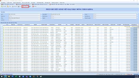 Hướng dẫn xuất danh sách sinh viên đạt học bổng trên phần mềm PMT-EMS ...