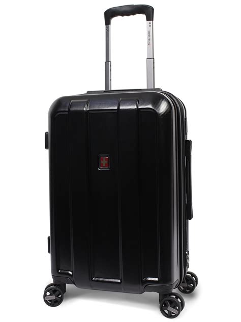 Swiss Tech - SwissTech Navigation 21" Hard Side Carry-on Luggage, 24"H x 15"W x 10.5"D, (Walmart ...