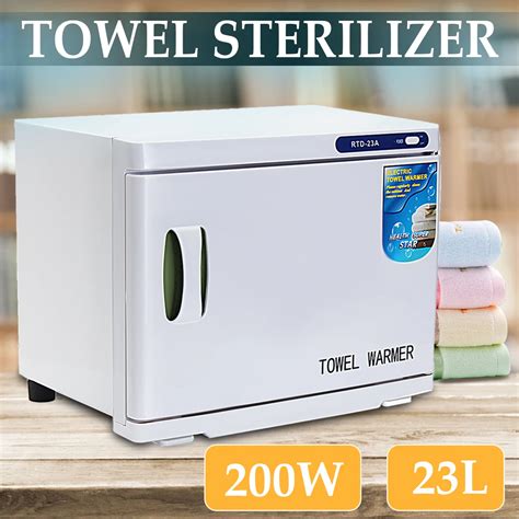 Electric Towel Warmer Towel Disinfection Cabinet UV Light Sterilizer Facial Salon Spa Towel ...