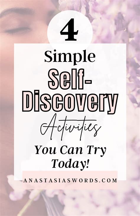 4 simple self discovery activities you can try today – Artofit