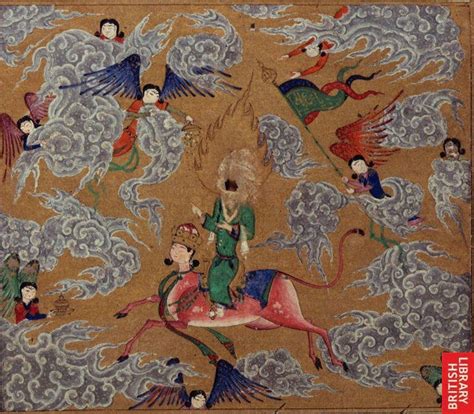 Angel, Symbolism Heavens, Iran, Manuscript Art, Islamic Artz, Tibetan ...