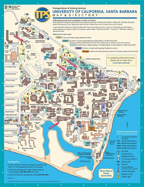 Session B: Art 1A: UCSB Campus Map