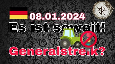 Es geht los! Generalstreik in Deutschland? - YouTube