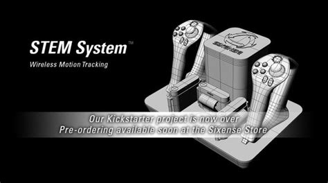 Sixense STEM Kickstarter Ends With 241% Funding, Teases Collaboration ...