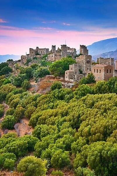 Vathia, abandoned village, Mani, Peloponnese, Greece