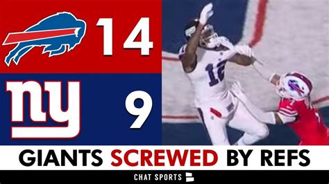 Giants SCREWED By Refs In Loss To Buffalo Bills | NY Giants News Ft. Darren Waller & Tyrod Taylor