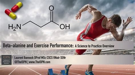 Beta Alanine and Exercise Performance: A Science to Practice Overview - YouTube