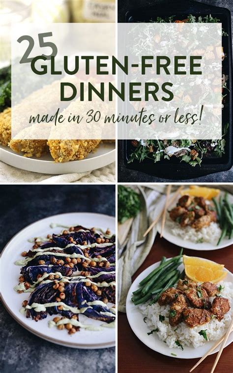 25 Gluten-Free Dinner Recipes in Under 30 Minutes - The Healthy Maven