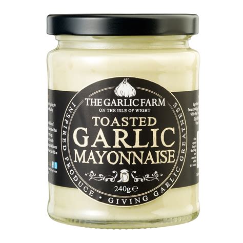 Toasted Garlic Mayonnaise | The Garlic Farm UK | Isle of Wight