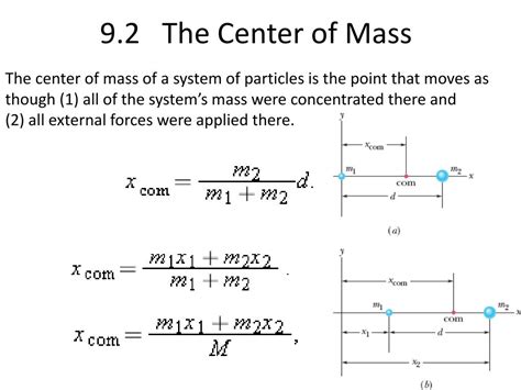 PPT - Chapter-9 Center of Mass and Linear Momentum PowerPoint Presentation - ID:829786