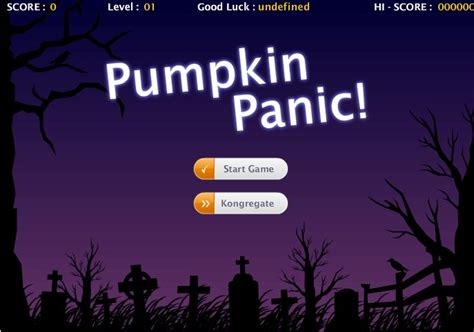 Pumpkin Panic | School games, Soft school, Play online