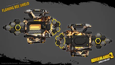 [WIP] Borderlands 3 Shield Fan-art — polycount