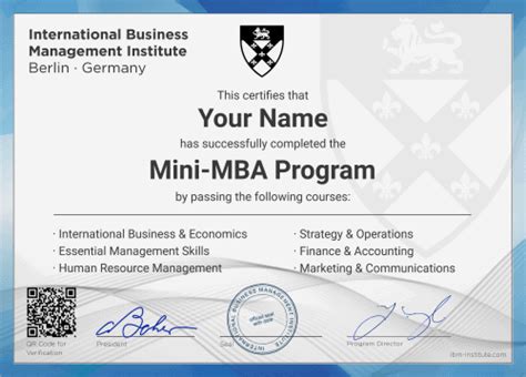 Online Mini-MBA | 6 Business Courses | IBMI