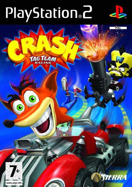 Ps2: Crash Tag Team Racing [PS2]