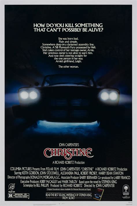 Christine Movie Poster (Click for full image) | Best Movie Posters