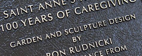 Classic Engraving - Cast Bronze Plaques and Bronze Signs