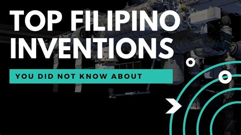 Top Filipino Inventions You did not know - YouTube