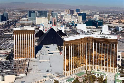 Aerial Of The Las Vegas Strip Photograph by Bill Cobb