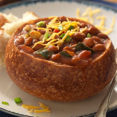 Chili Bread Bowl Recipe - My Recipes