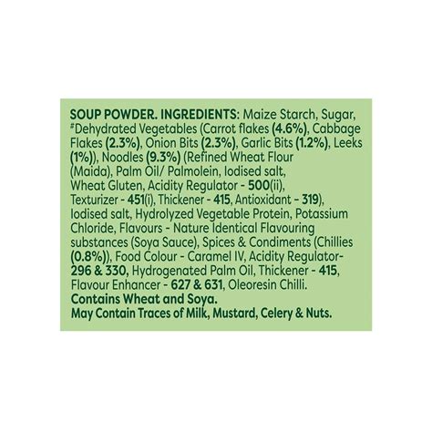 Knorr Hot & Sour Vegetable Soup Price - Buy Online at ₹54 in India