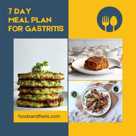 7 Day Meal Plan for Gastritis (PDF) ⋆ Foods + Feels