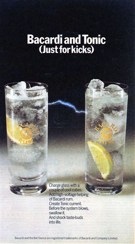 Bacardi 1974 1970s Advert Magazine Vintage Advertising | Bacardi, Cool cube, Magazine advert