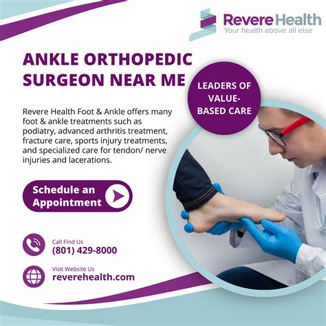 Best Ankle Orthopedic Surgeon Near Me | Revere Health - Revere Health ...