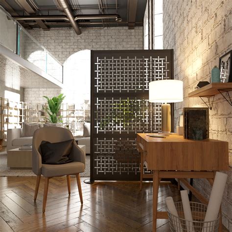 Refined Industrial Room Divider | Free Shipping | DIY Assembly – Diyversify