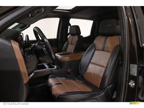 Jet Black/Umber Interior 2019 Chevrolet Silverado 1500 High Country ...