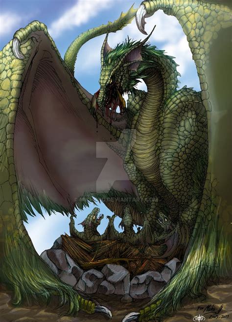 Mother dragon | Fantasy dragon, Dragon dreaming, Dragon artwork