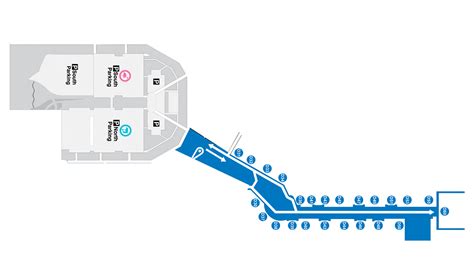 Miami Airport Map (MIA) - Printable Terminal Maps, Shops, Food ...